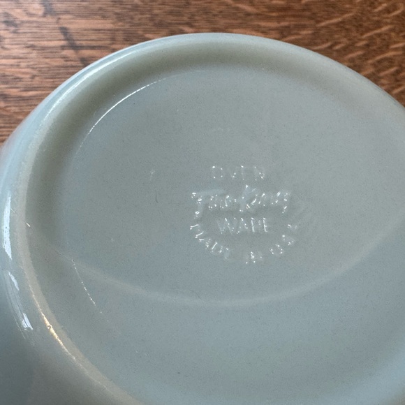 Fire King SET Delphite Blue Splash Proof Nesting Mixing Bowls - Picture 3 of 10